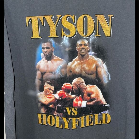 Tyson Vs Holyfield short sleeve t shirt - Picture 3 of 5